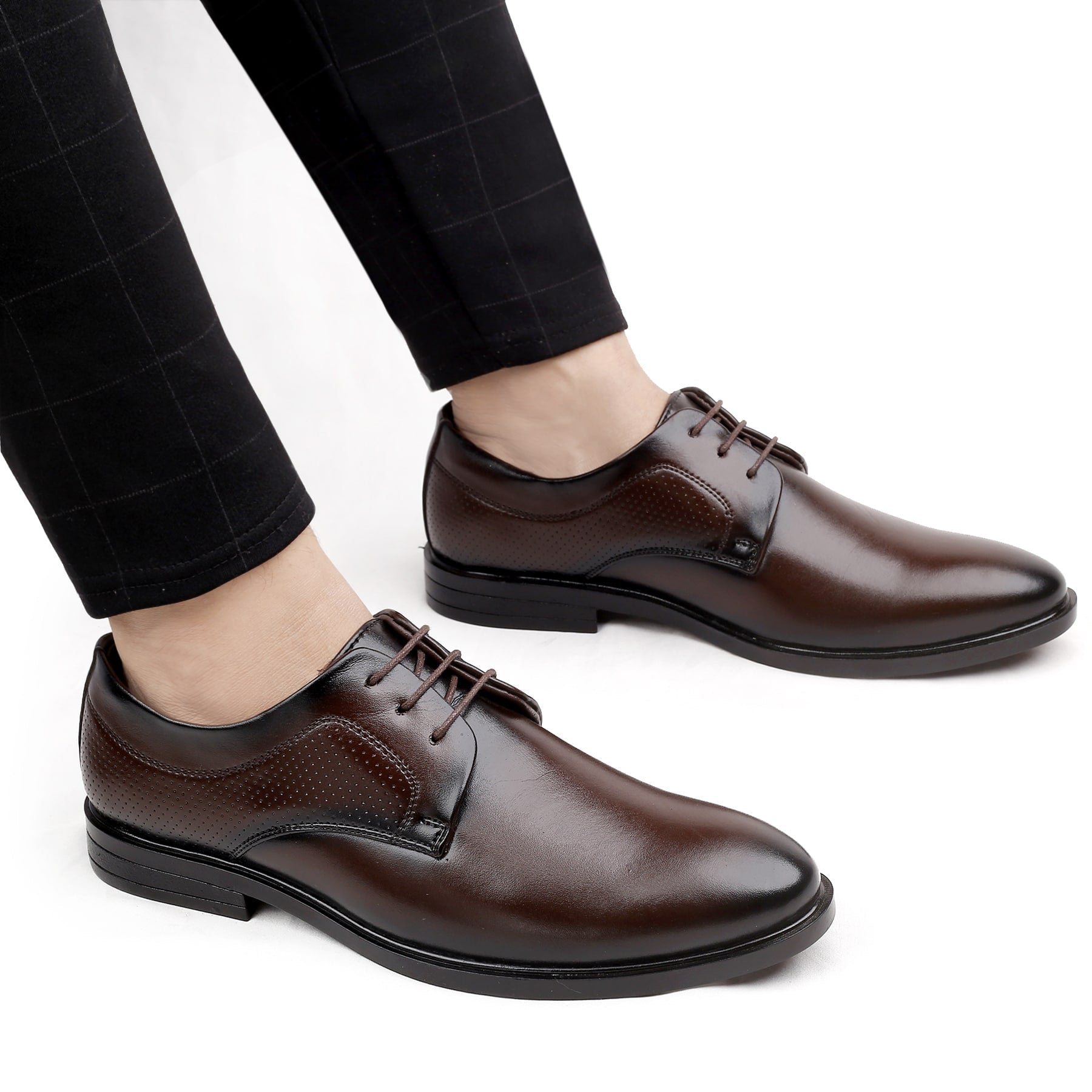 Bacca Bucci VANCOUVER Formal Shoes with Superior Comfort | All Day Wear Office Or Party Lace-up Shoes