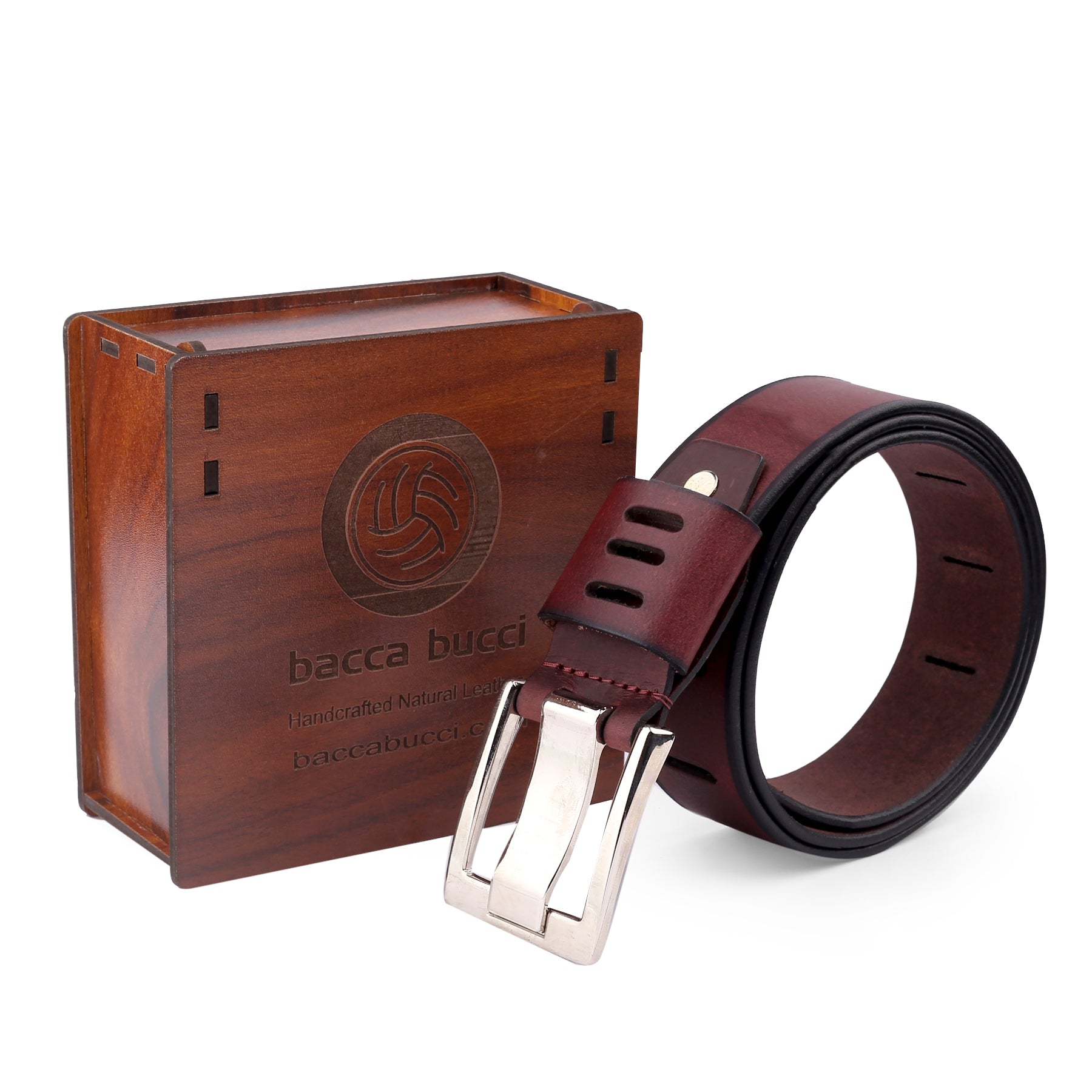 Grain Leather Belt