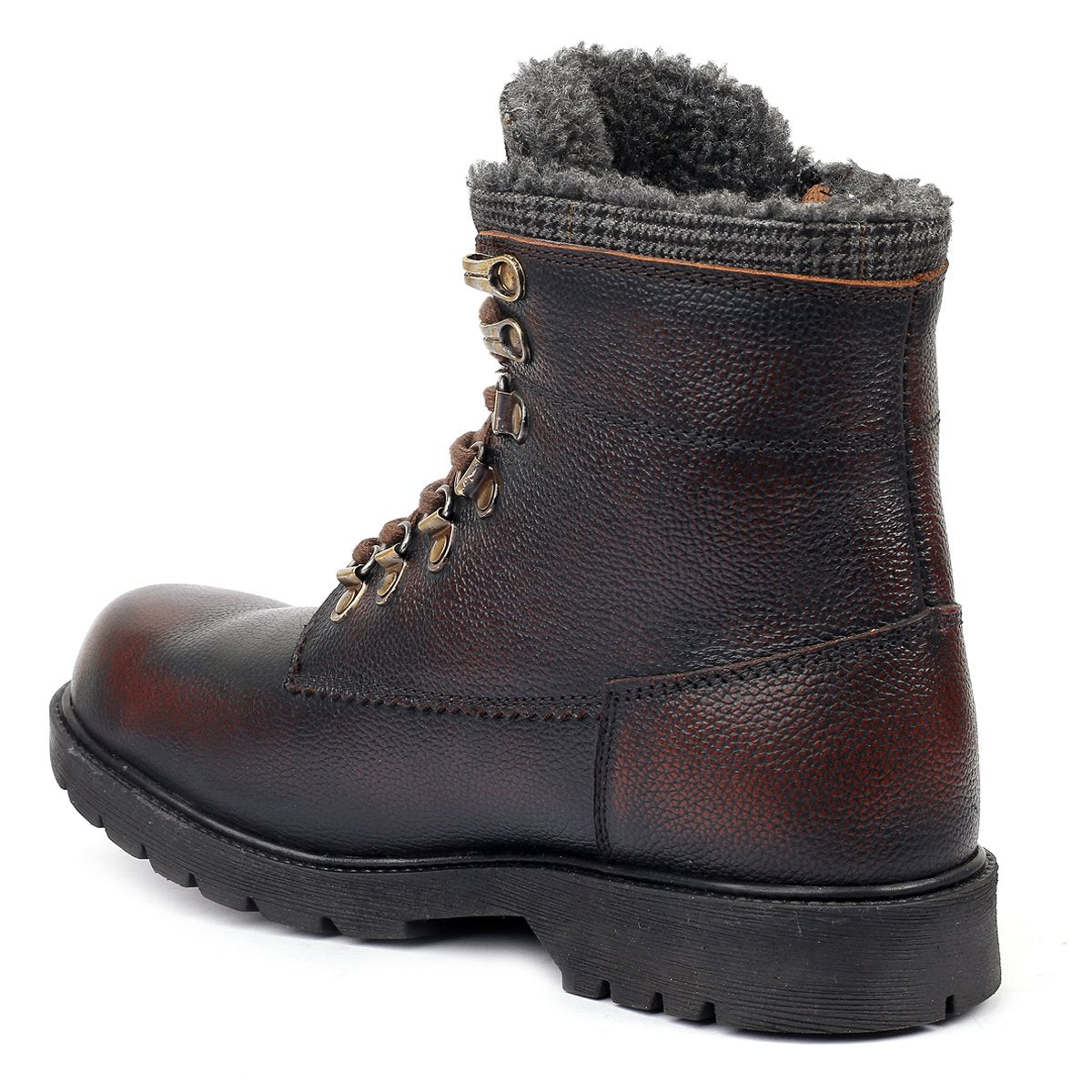 waterproof boots for men, mens snow boots, high top boots, genuine leather boots