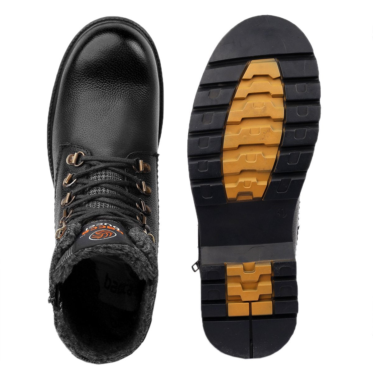 waterproof boots for men, mens snow boots, high top boots, genuine leather boots