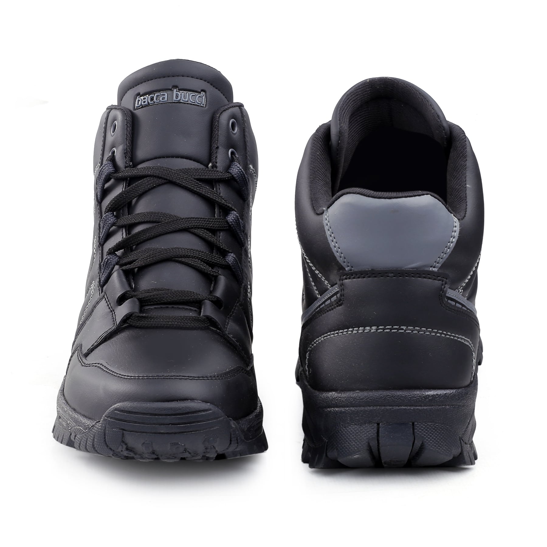 Bacca Bucci YAK High-Ankle 6 inches Riding Boots for Mountaineering Backpacking Hiking & Trekking | Mild Waterproof Protection with Turbo Insole Technology