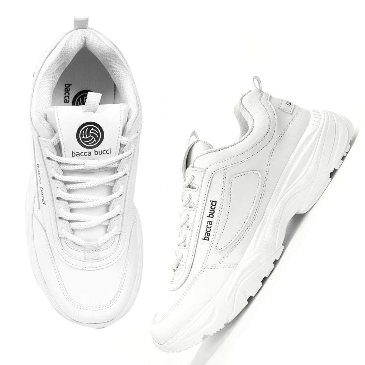 white sports shoes for men