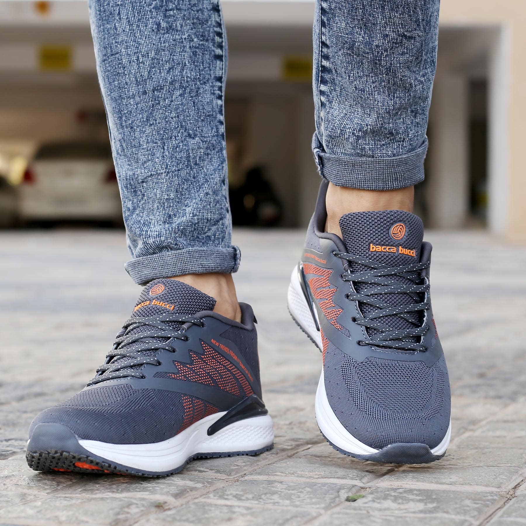 Bacca Bucci Essential Your Everyday All Purpose Walking Running Casual Shoes for Men