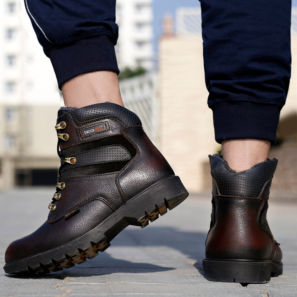 snow boots, men's snow boots, hiking boots 
