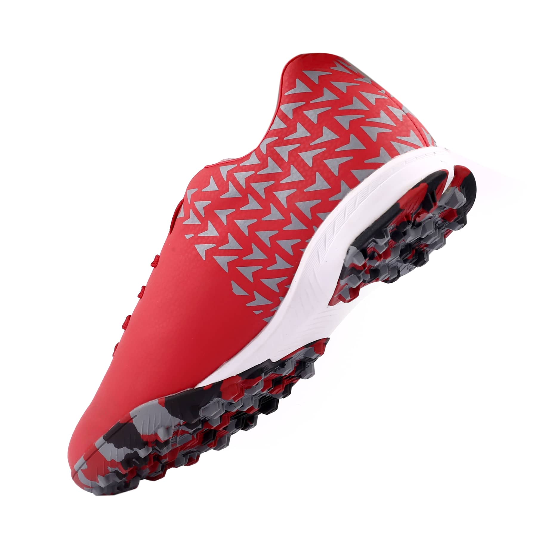 Bacca Bucci Red Prowess ZX360- Elite Performance Futsal Shoes with Enhanced Grip Sole, Lightweight Design, and Dynamic Flex Control for Supreme Court Agility and Precision Footwork