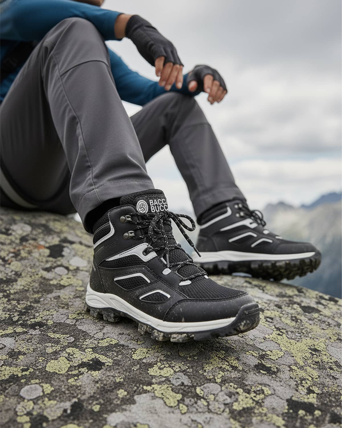Bacca Bucci ENDURO High-Top Outdoor Hiking Boots