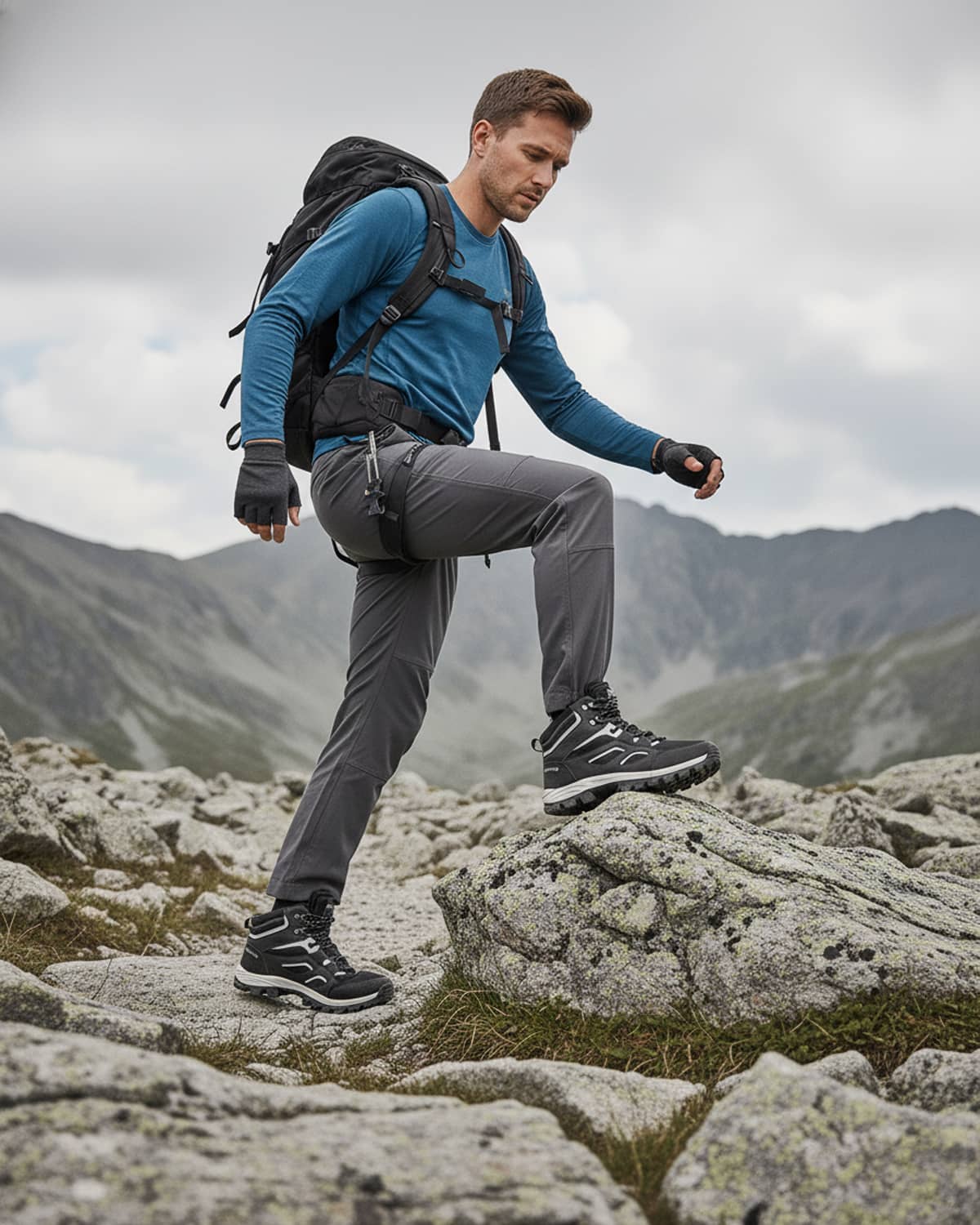 Bacca Bucci ENDURO High-Top Outdoor Hiking Boots