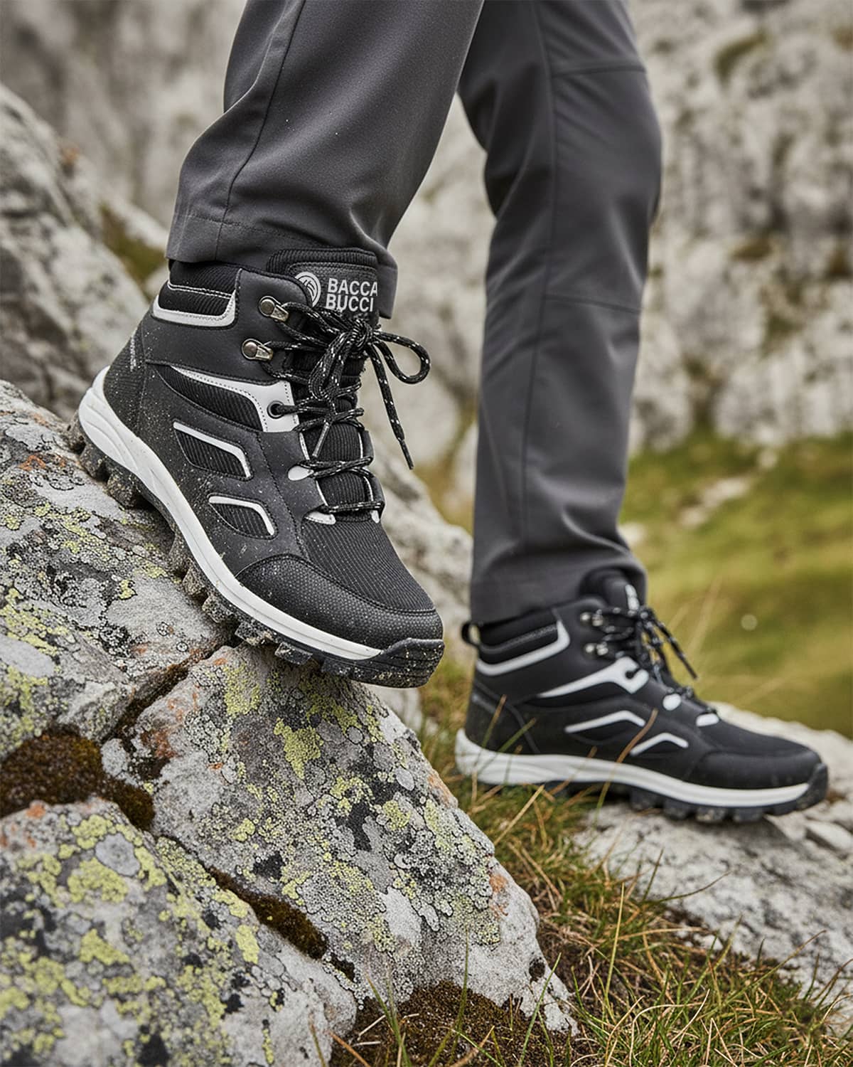 Bacca Bucci ENDURO High-Top Outdoor Hiking Boots