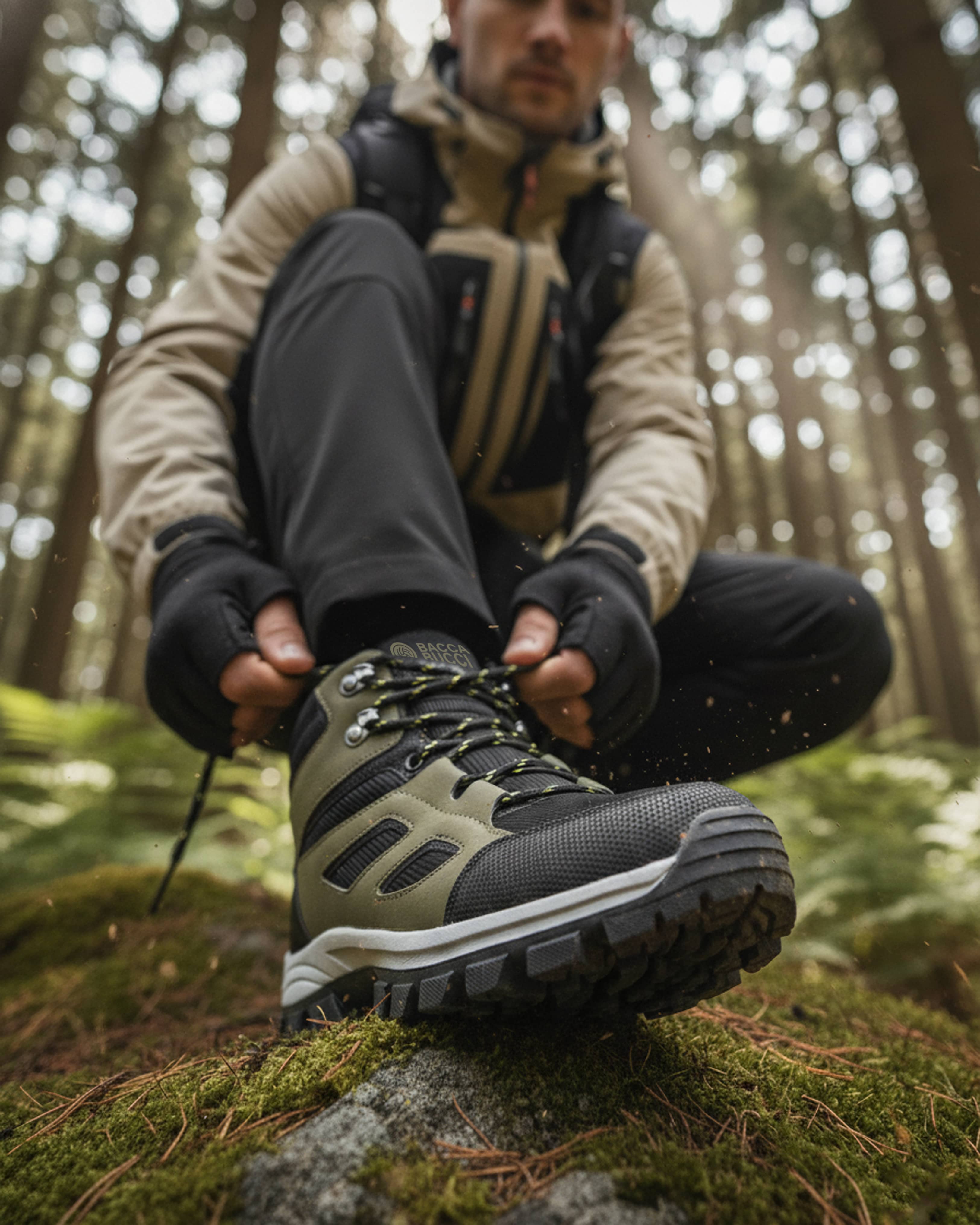 Bacca Bucci ENDURO High-Top Outdoor Hiking Boots