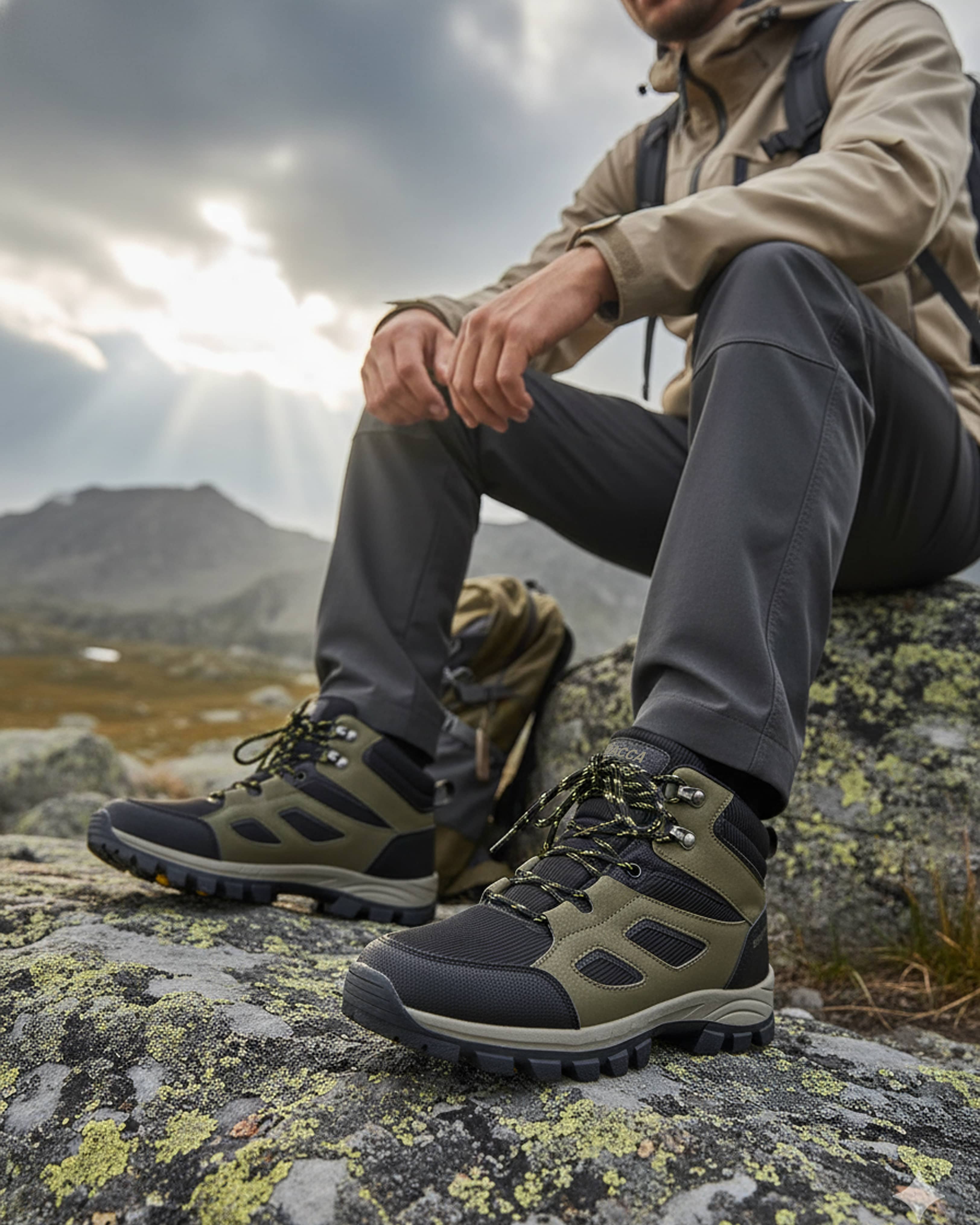 Bacca Bucci ENDURO High-Top Outdoor Hiking Boots