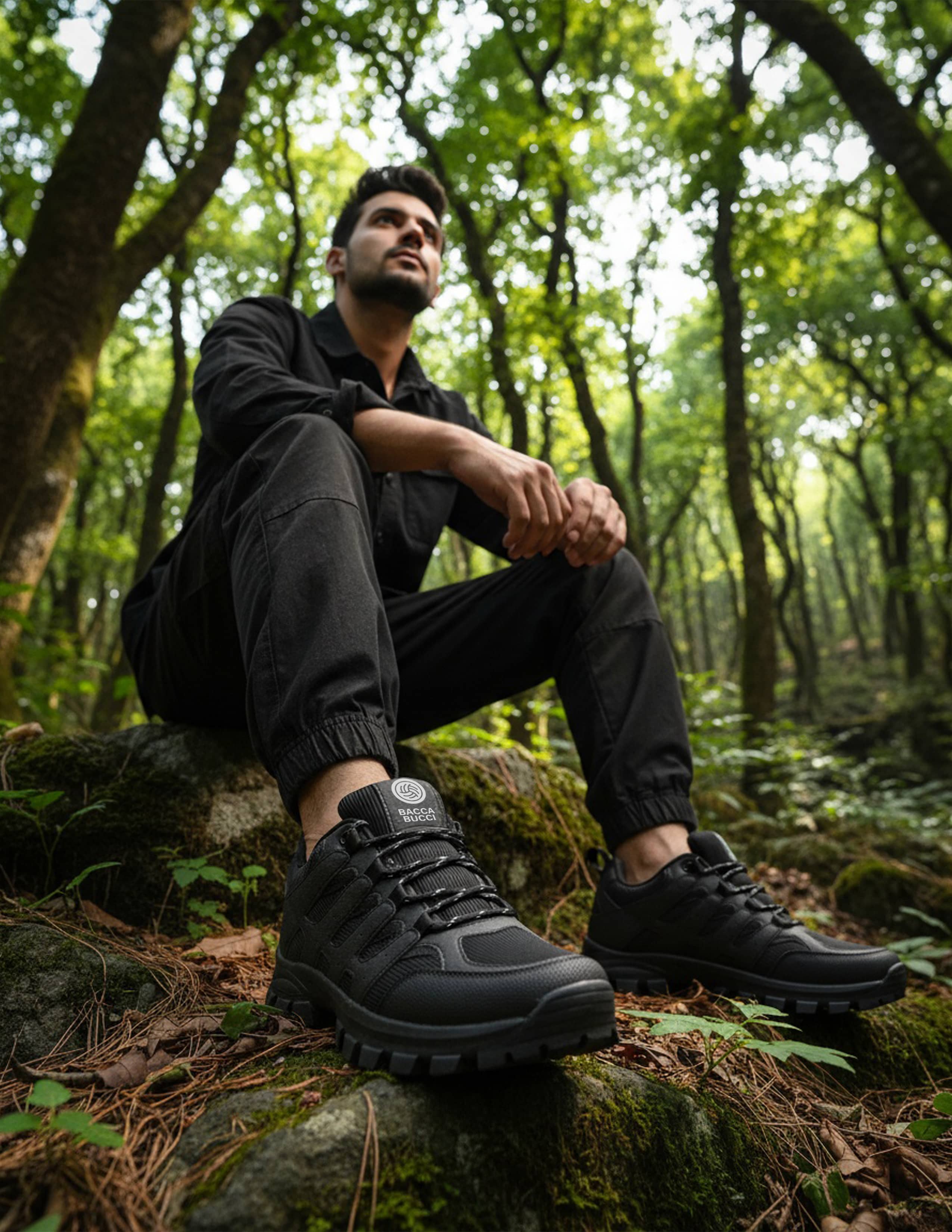 Bacca Bucci EverTrek Outdoor Hiking Boots-All-Terrain Grip