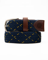 NAVY WITH YELLOW STRIPED