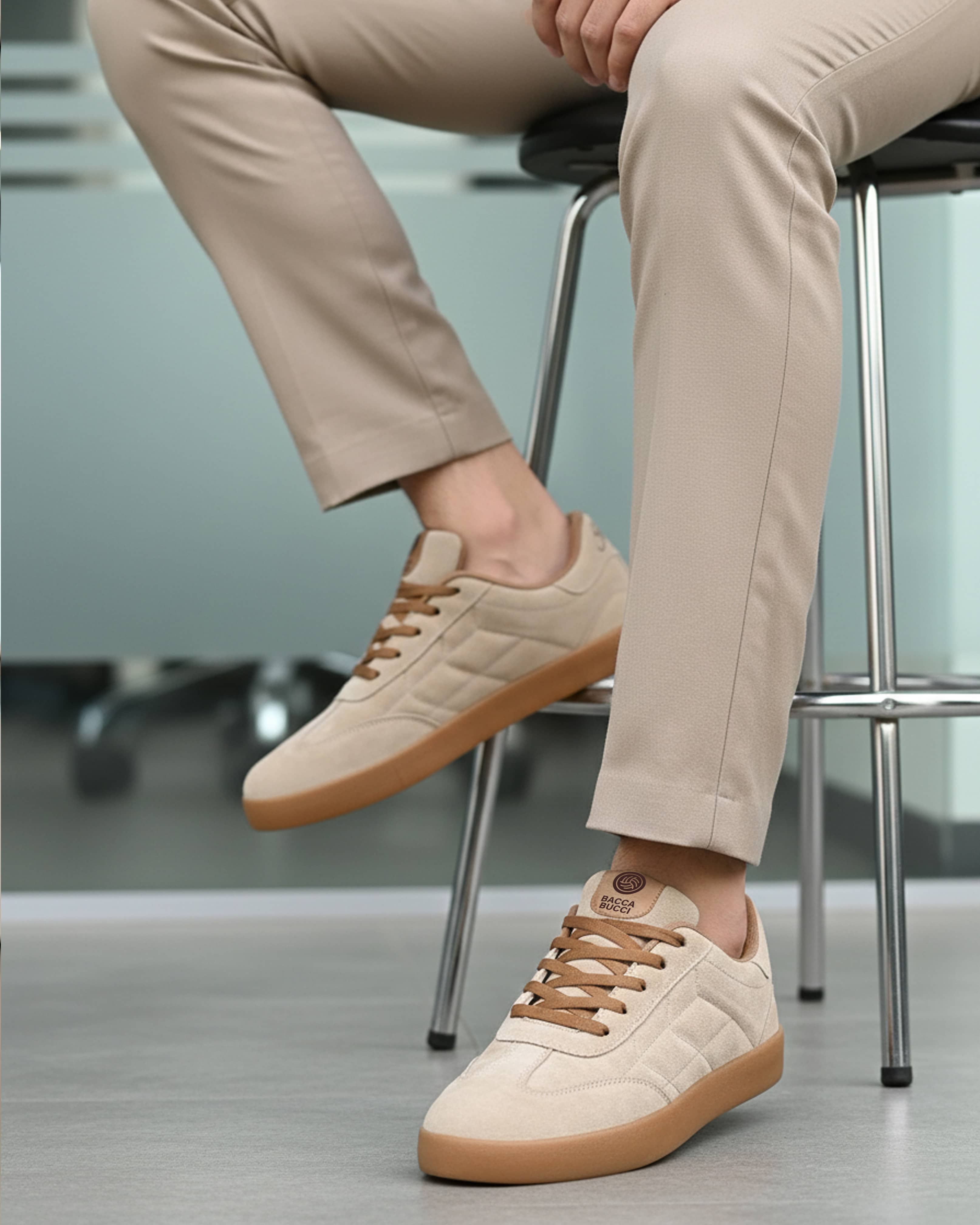 Bacca Bucci Fresco – Suede Low-Top Sneakers for the Urban Nomad