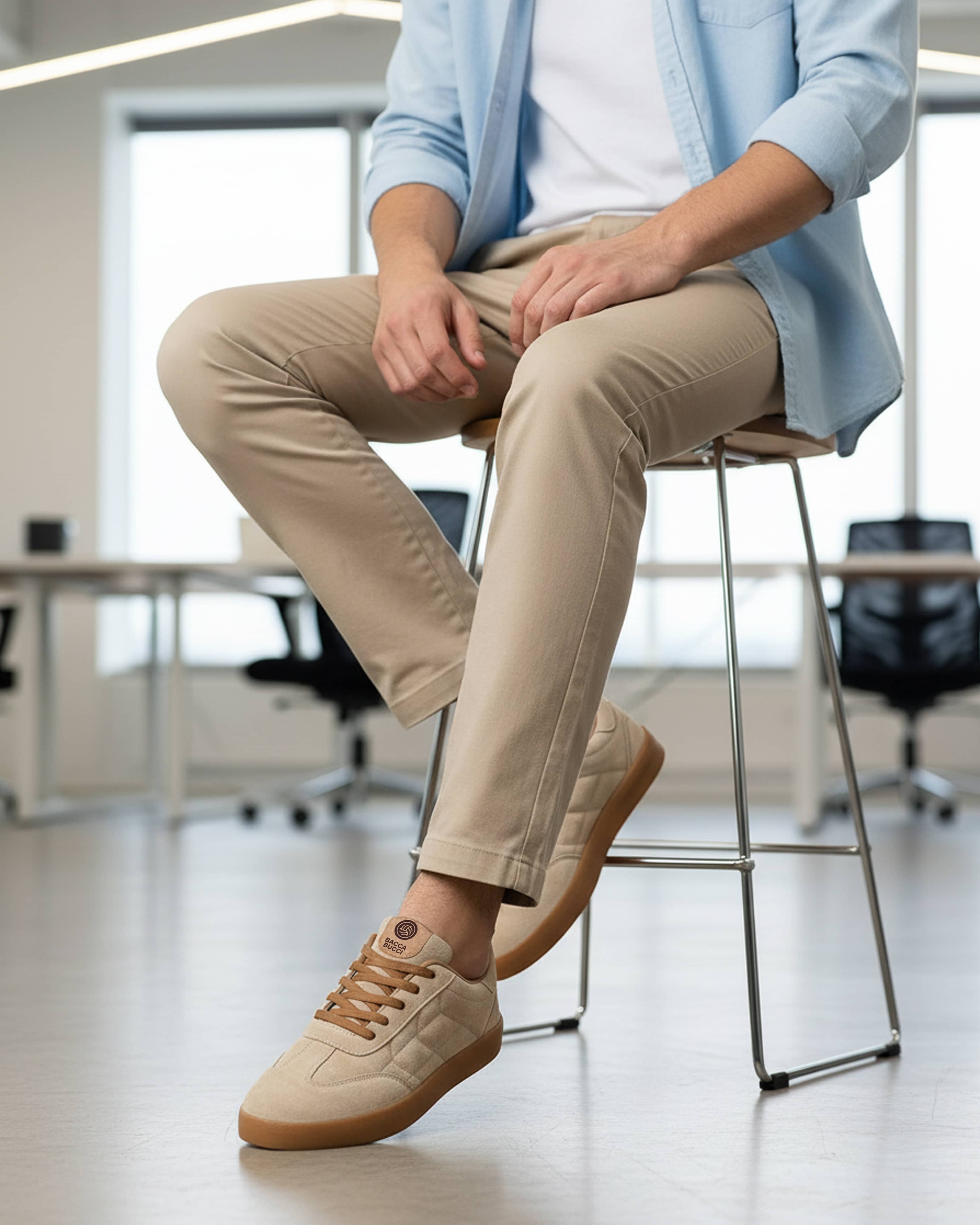 Bacca Bucci Fresco – Suede Low-Top Sneakers for the Urban Nomad