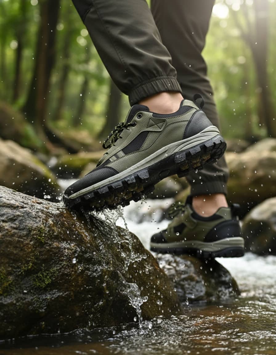 Bacca Bucci FOREST Low-Top Hiking Boots for Men