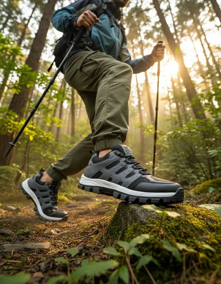 Bacca Bucci EverTrek Outdoor Hiking Boots-All-Terrain Grip