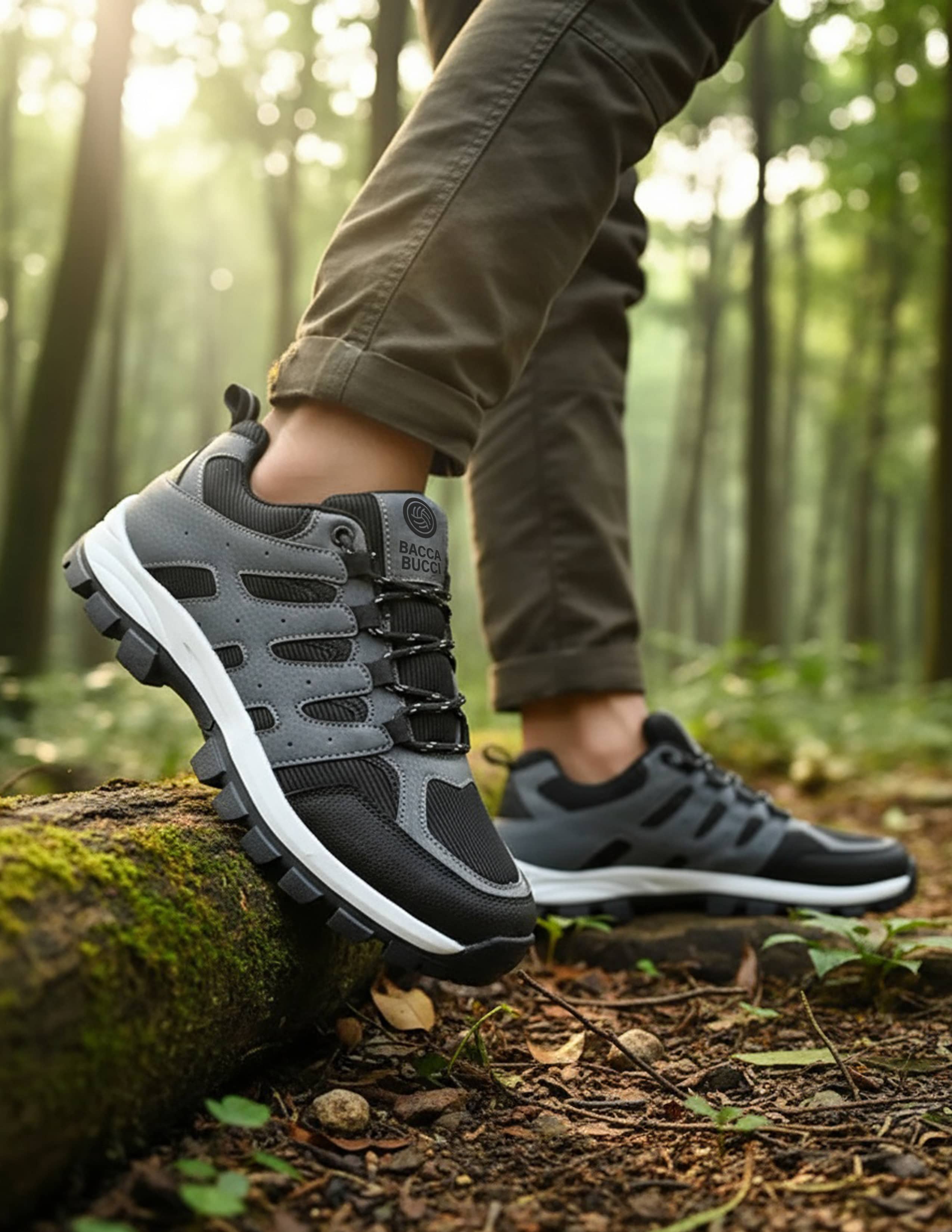 Bacca Bucci EverTrek Outdoor Hiking Boots-All-Terrain Grip