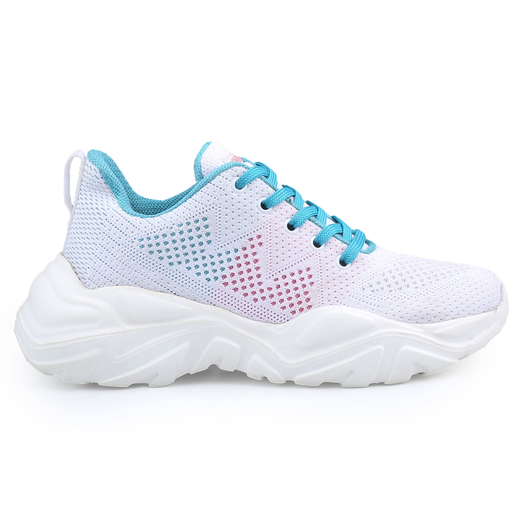 Bacca Bucci COOPER Low-top Platform Fashion Sneakers For Women | StreetWear Knitted Chunky Sneakers