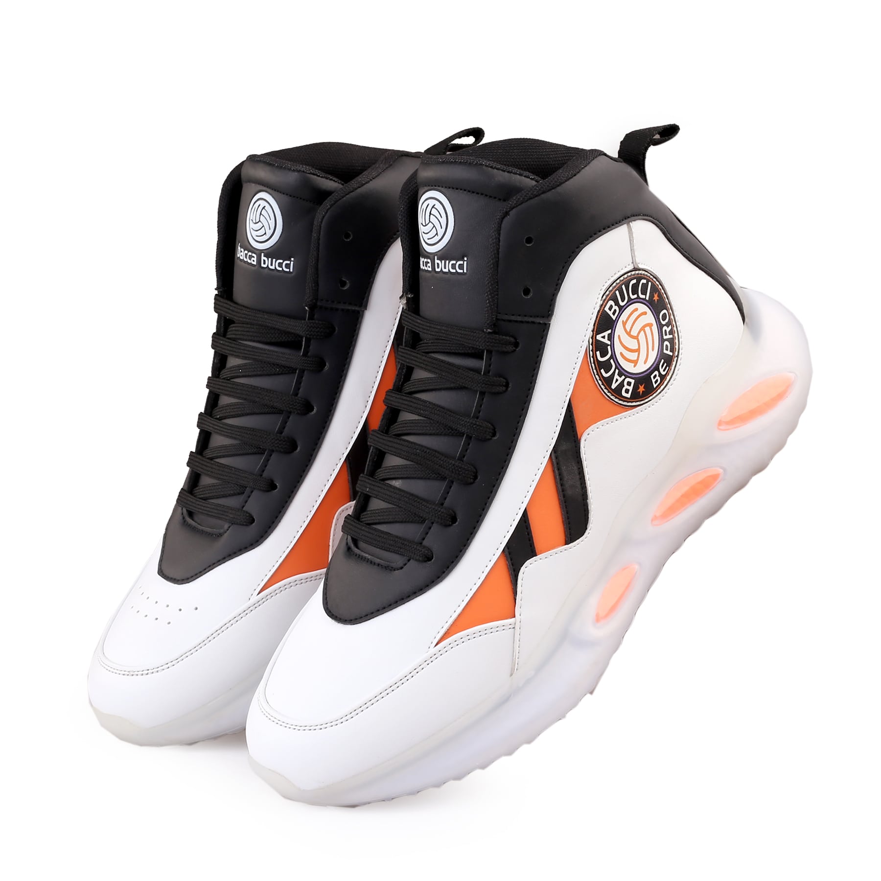 Bacca Bucci MEGA FLEX Hi-Top Street Fashion Chunky Sneakers