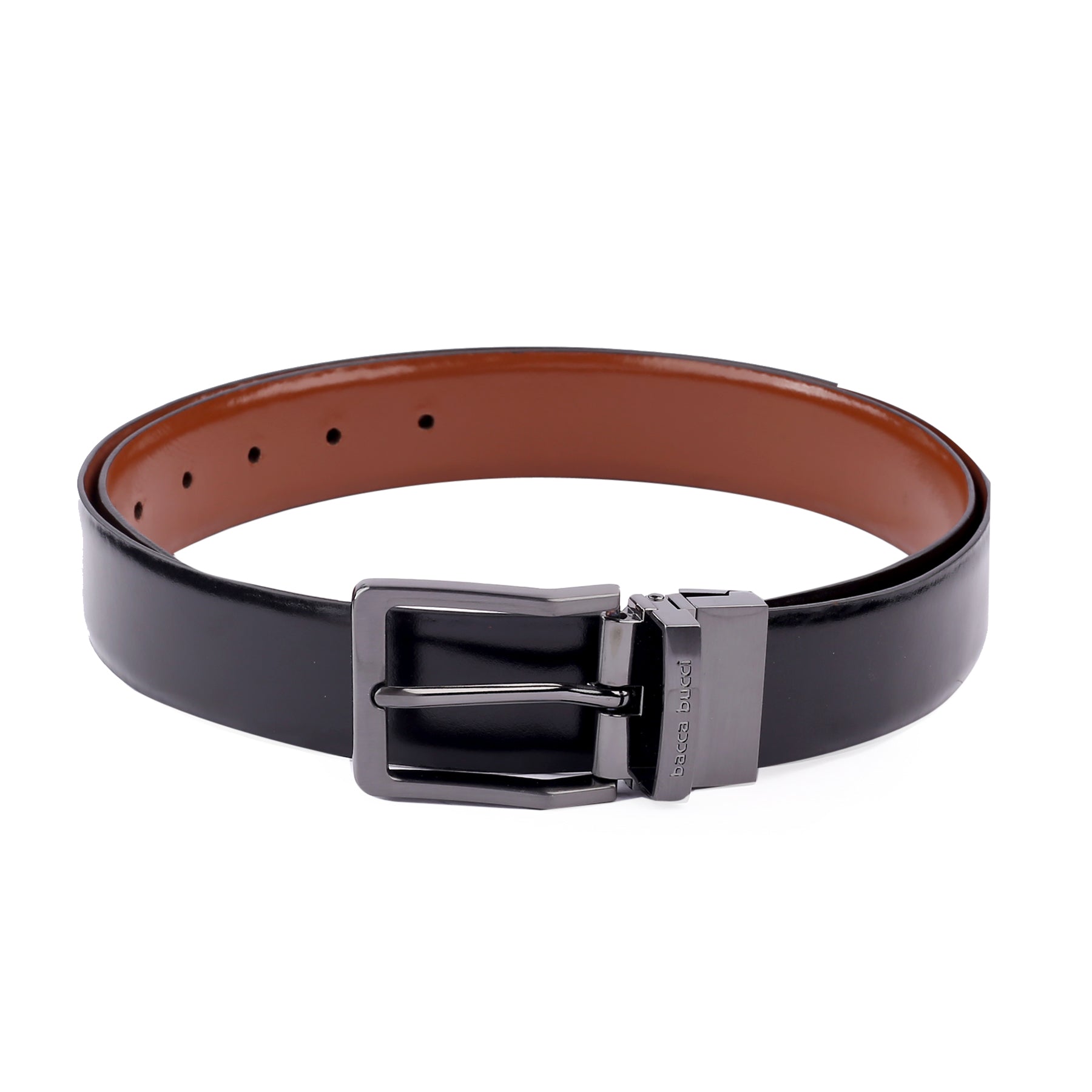 Reversible belt with Genuine Leather 