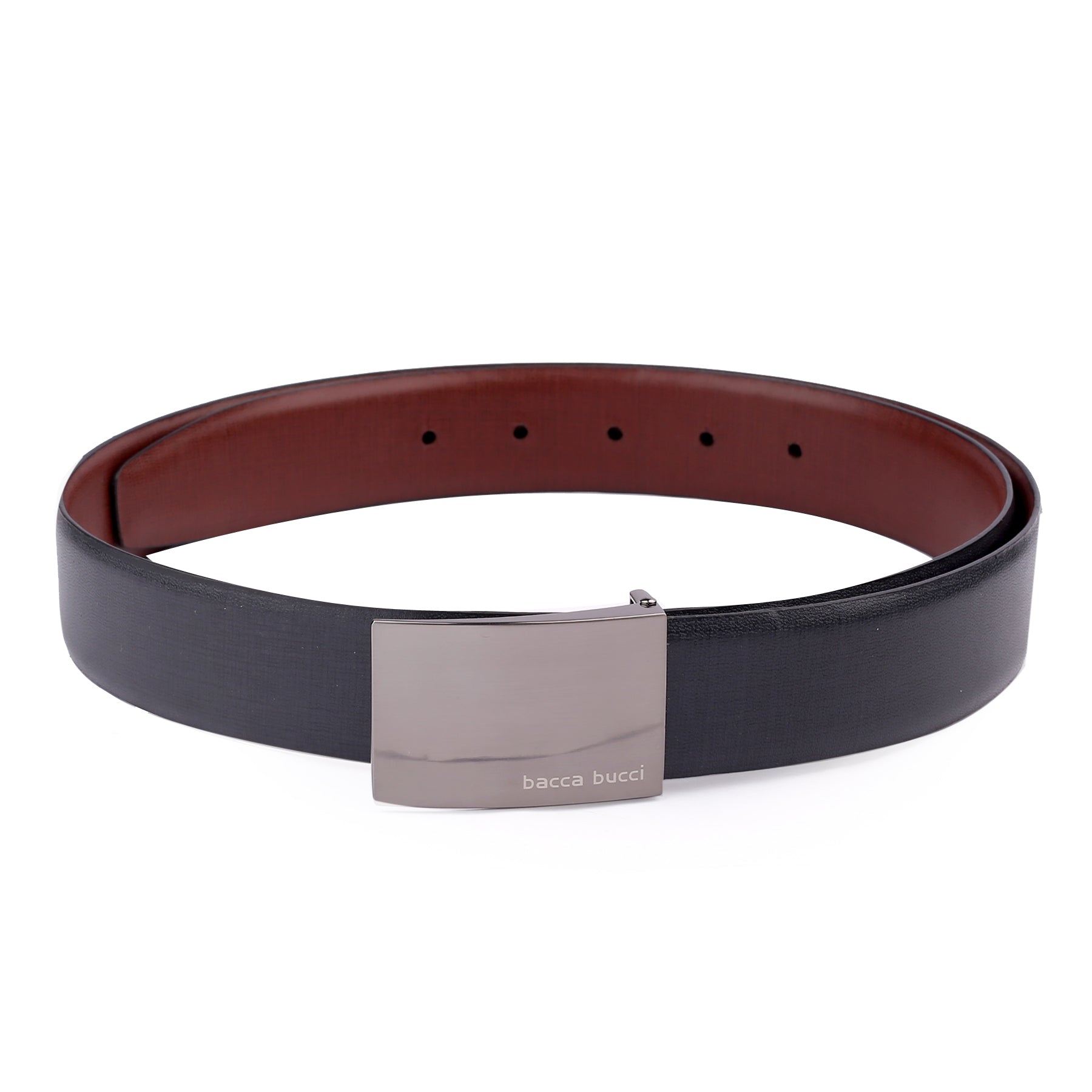 Reversible belt with Genuine Leather