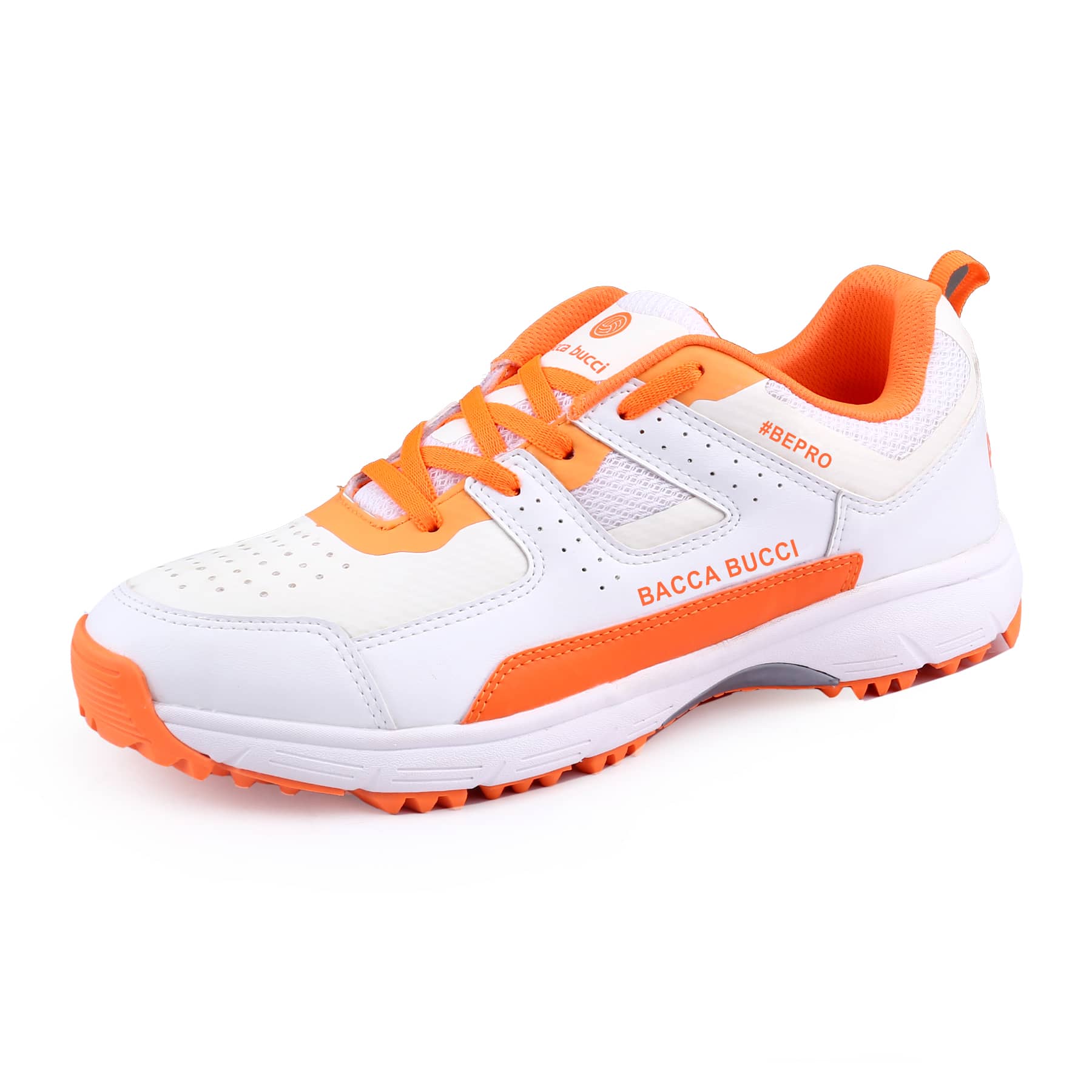 Bacca Bucci WicketWings Pro Performance Cricket Shoes: Dynamic FlexFit Design, Superior Traction Cleats, Breathable Perforated Upper