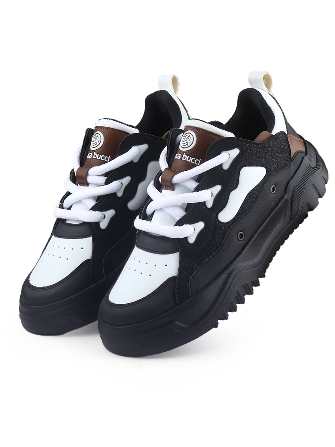 Bacca Bucci OG TerraForge Low-Top Series: Bold Street-Ready Sneakers with Signature Chunky Traction Sole
