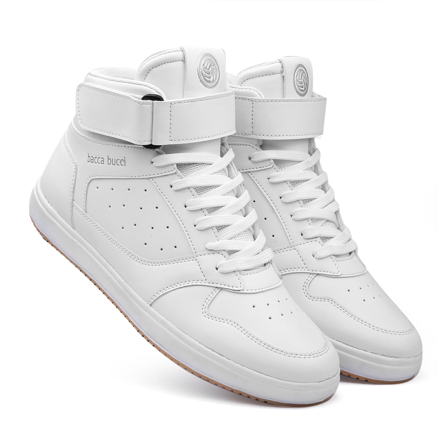 Bacca Bucci TIGER Men's Comfy Mid-Top Casual Chunky Streetwear Fashion Sneakers