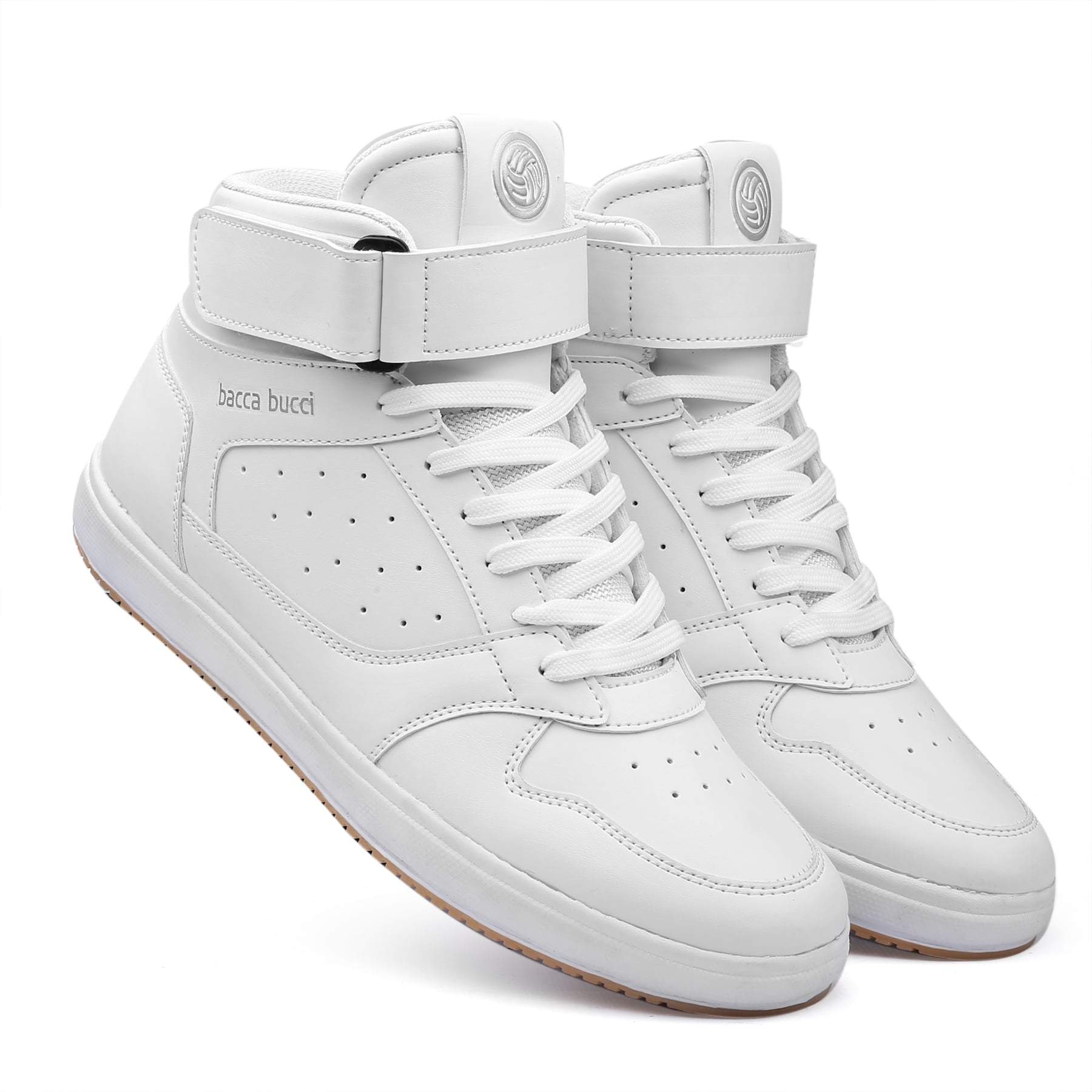 Bacca Bucci TIGER Men's Comfy Mid-Top Casual Chunky Streetwear Fashion Sneakers