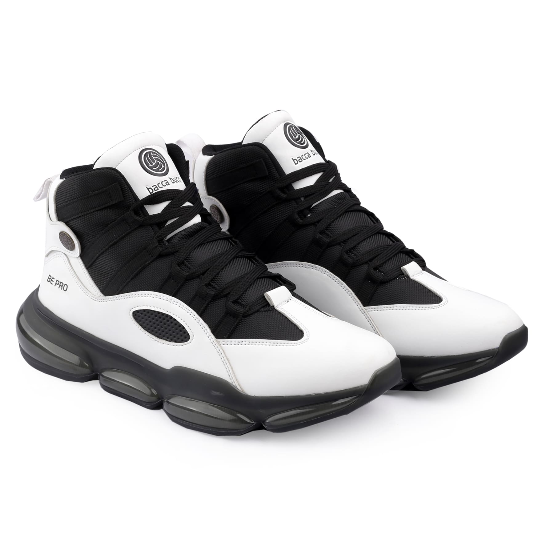 Bacca Bucci DOMINATOR Mid-Top Street Fashion Chunky Sneakers