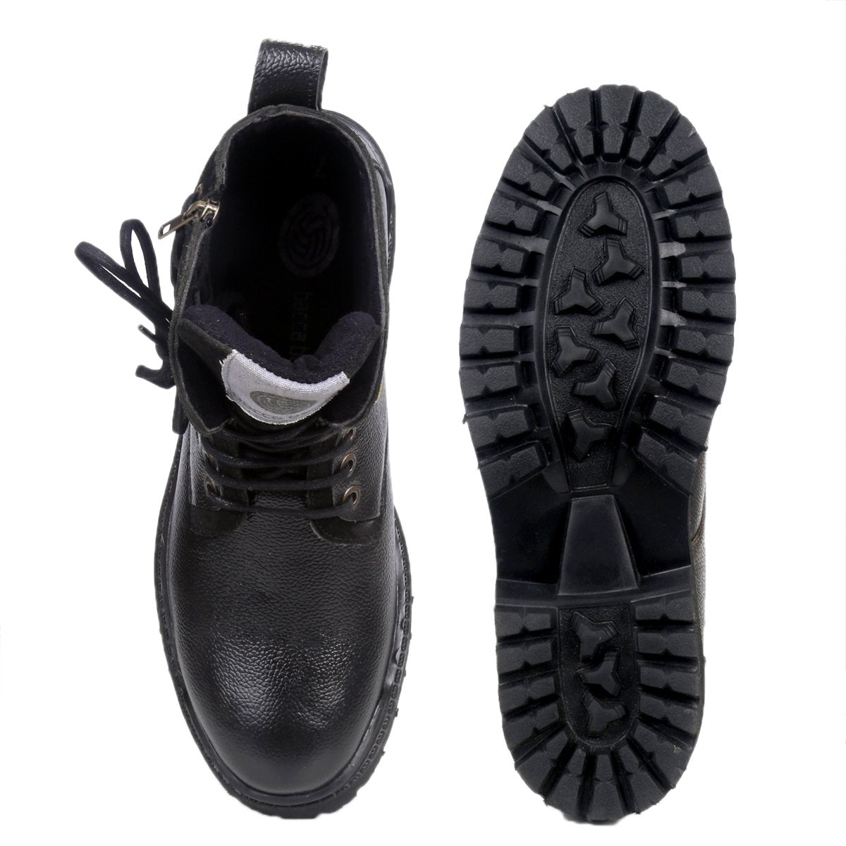 leather boots for men, mens leather combat boots, mens combat boots, black boots for men