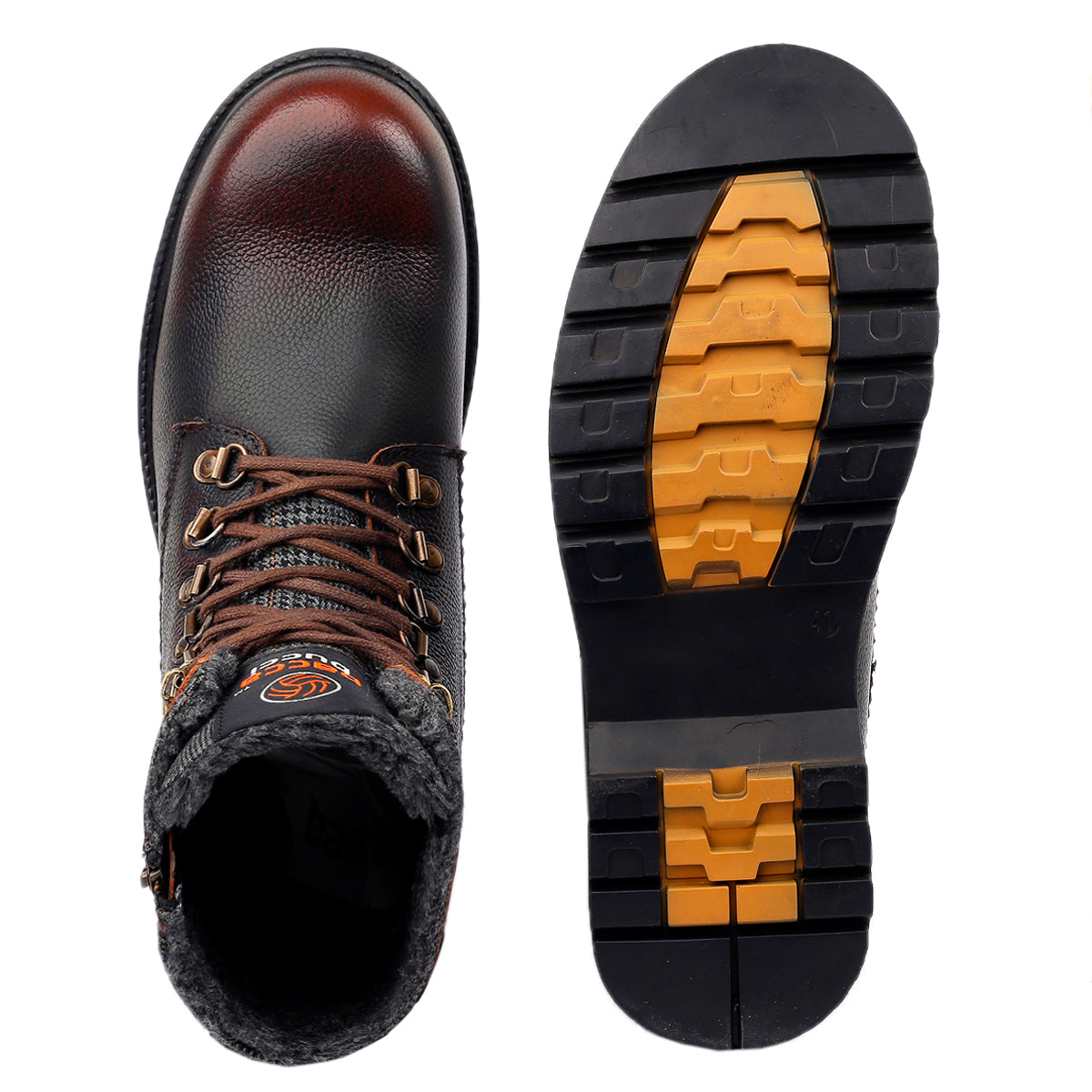 waterproof boots for men, mens snow boots, high ankle boots, genuine leather boots
