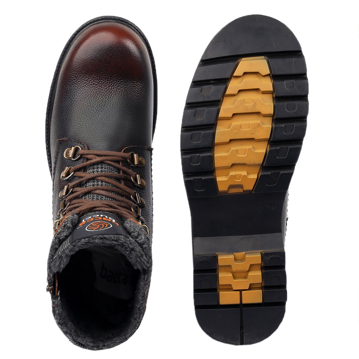 waterproof boots for men, mens snow boots, high top boots, genuine leather boots
