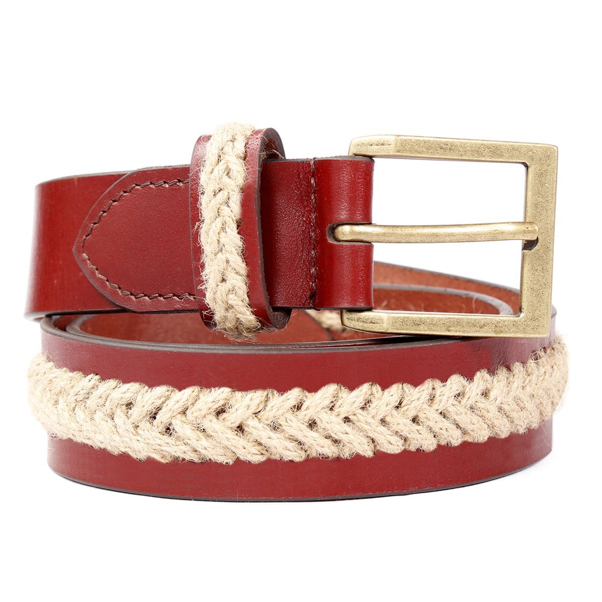 Men Braided Belt