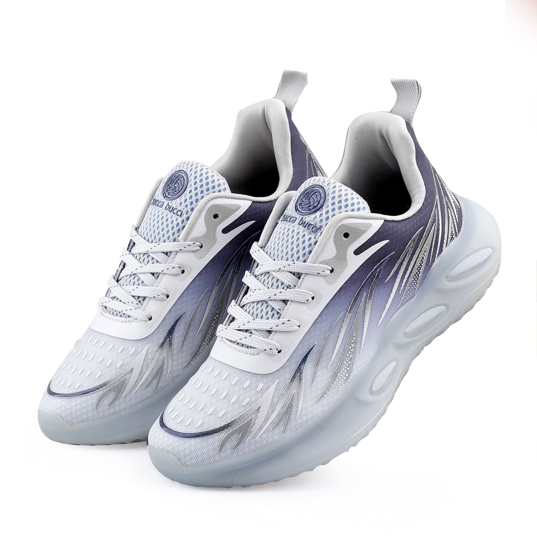 Bacca Bucci INTENSITY with Breathable Engineered Fishnet Upper & TPU Rebounce Outsole Running Shoes