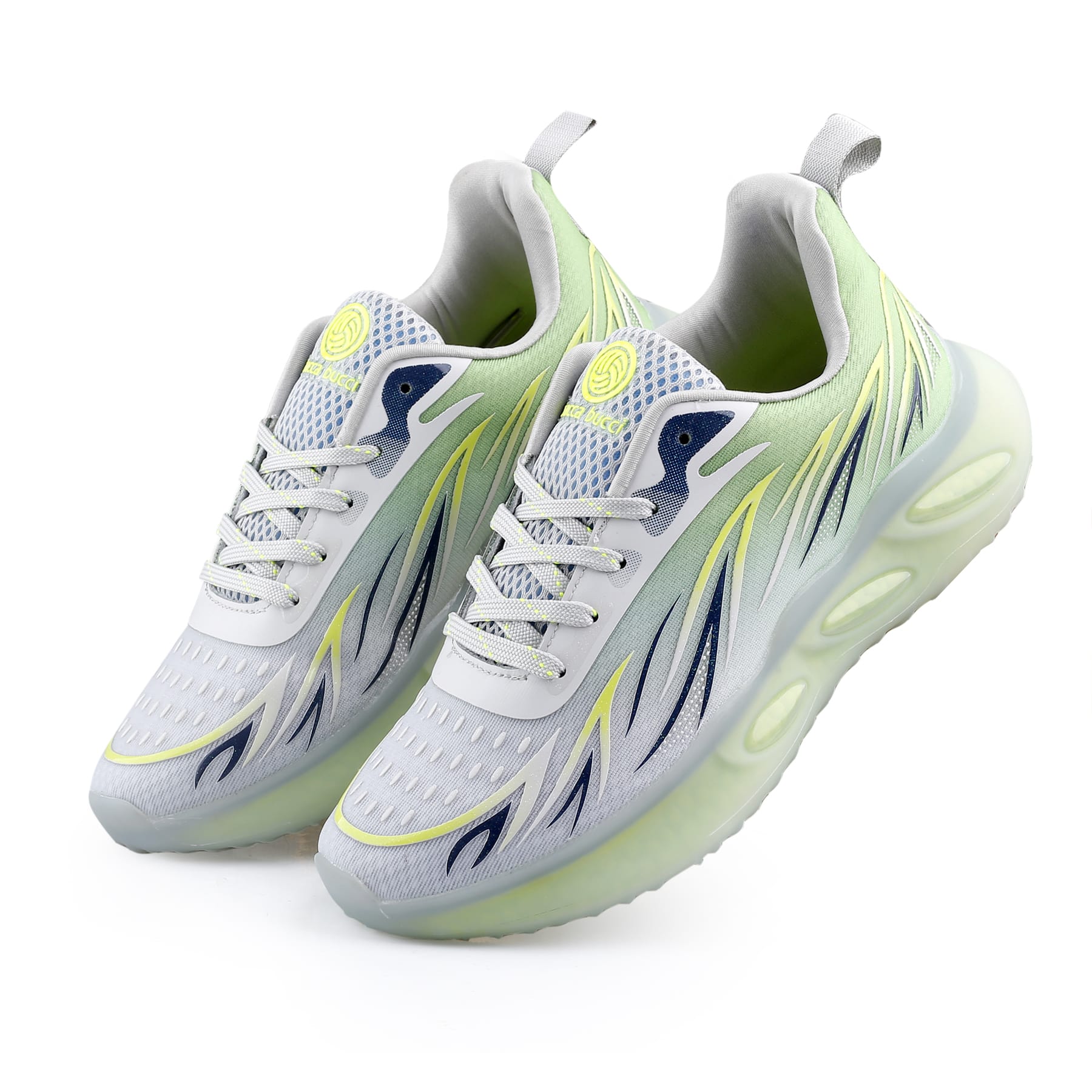 Bacca Bucci INTENSITY with Breathable Engineered Fishnet Upper & TPU Rebounce Outsole Running Shoes