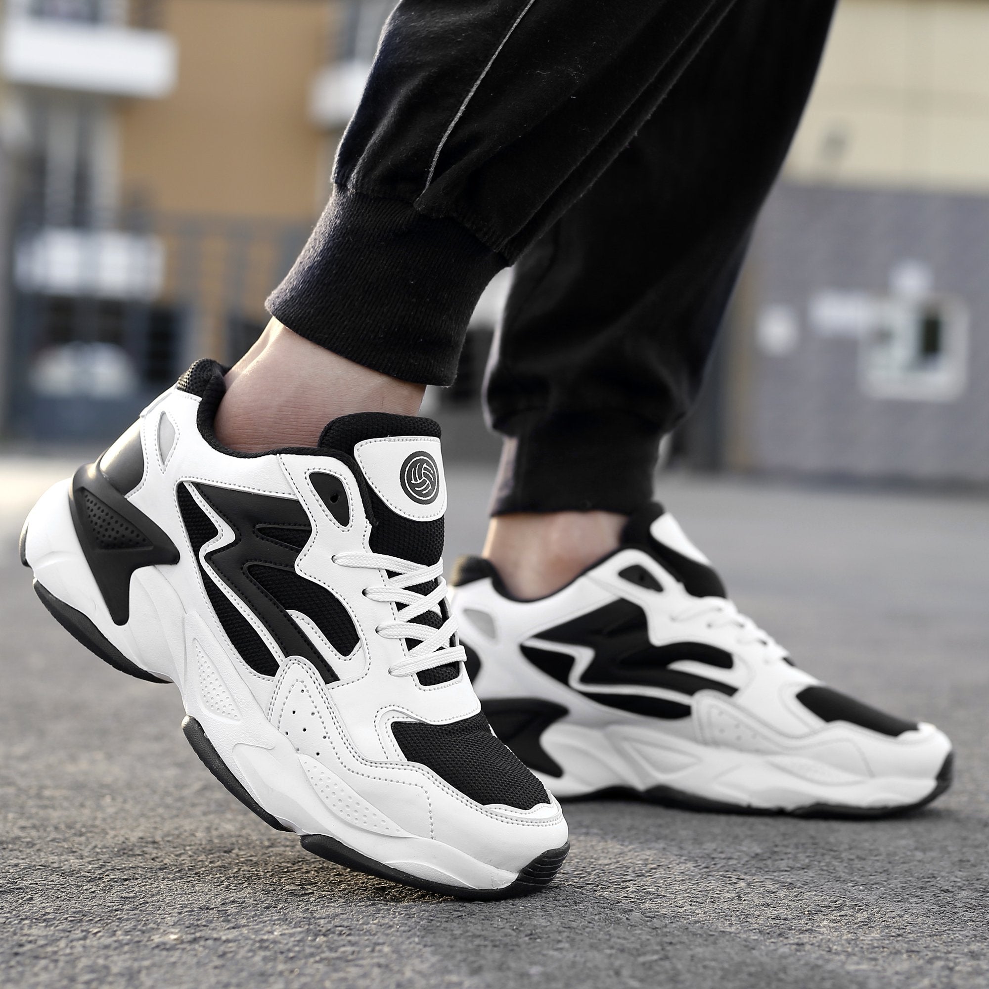 Bacca Bucci ZEUS Sneakers/Running Shoes with Chunky Rubber Outsole for Running, Walking, Training, Gyming, Streets, Parties & Fun