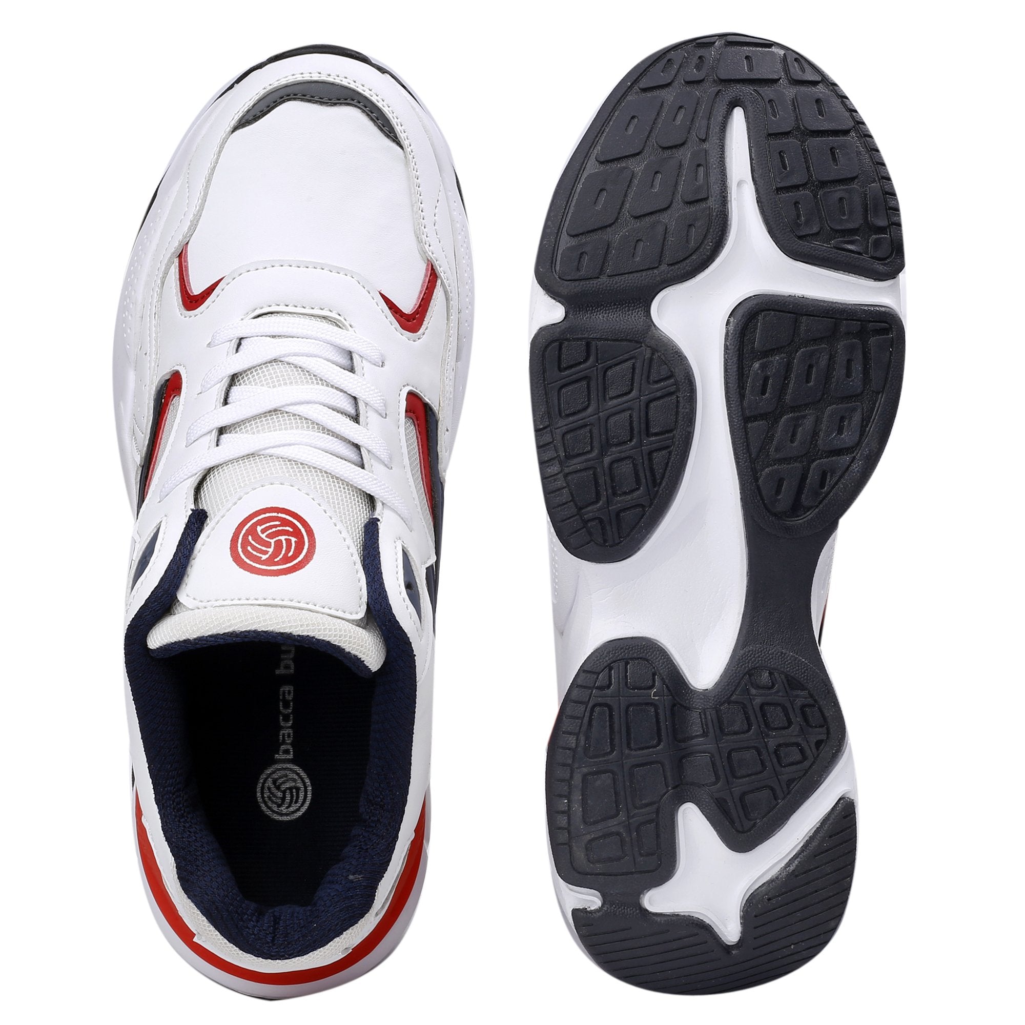 Bacca Bucci ZEUS Sneakers/Running Shoes with Chunky Rubber Outsole for Running, Walking, Training, Gyming, Streets, Parties & Fun - Bacca Bucci