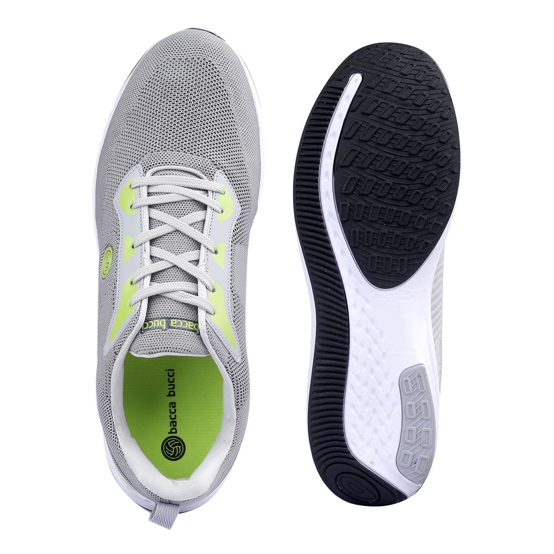 Bacca Bucci PROJECT PLUS Running/Walking/Training Shoe Specially developed for wide and Large Foots | Only Big Sizes Available | UK-11 to 15