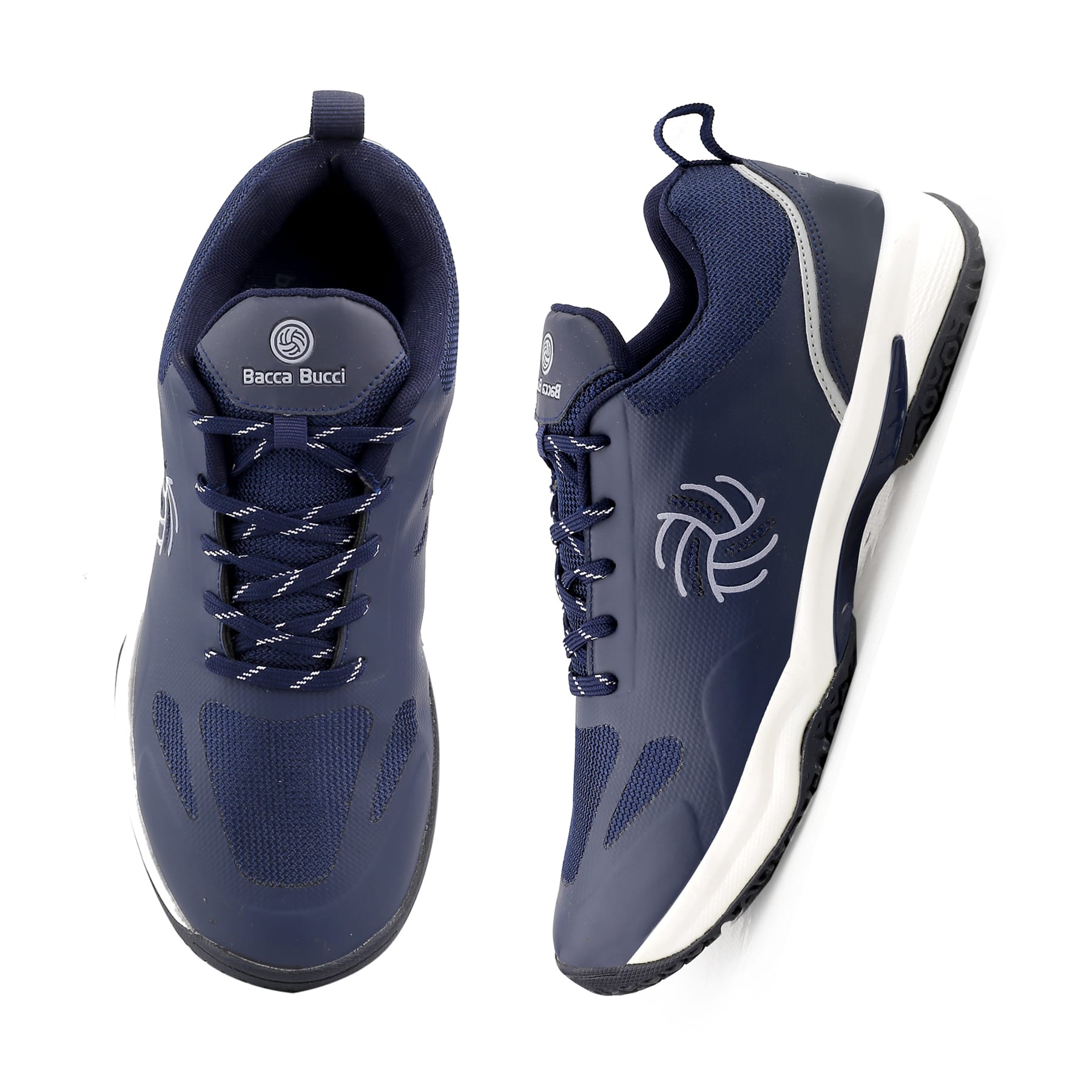 Bacca Bucci SMASHTREK All Court Badminton Shoes with Memory Padded Insocks and Arch Support