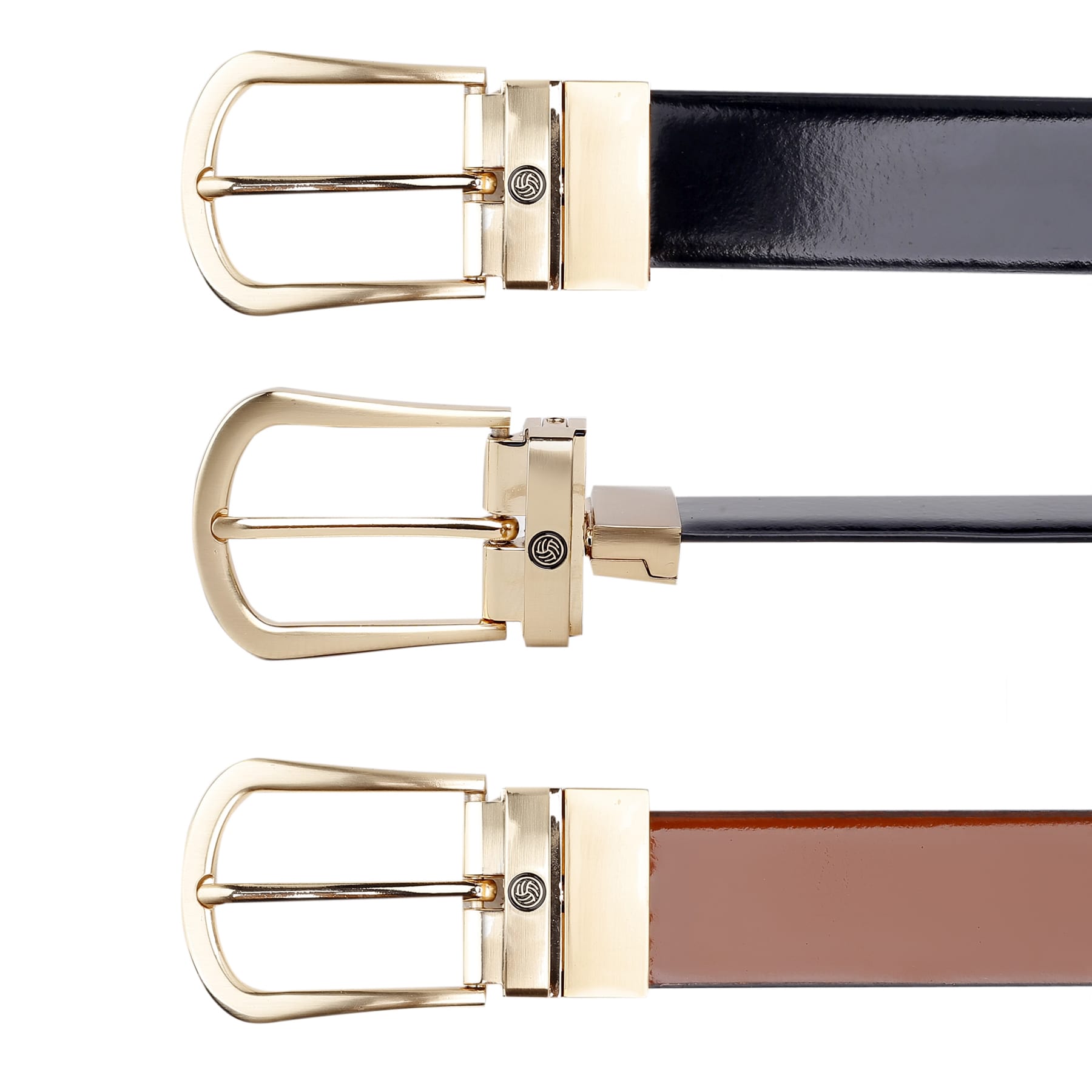 Reversible Genuine Leather Formal Belts