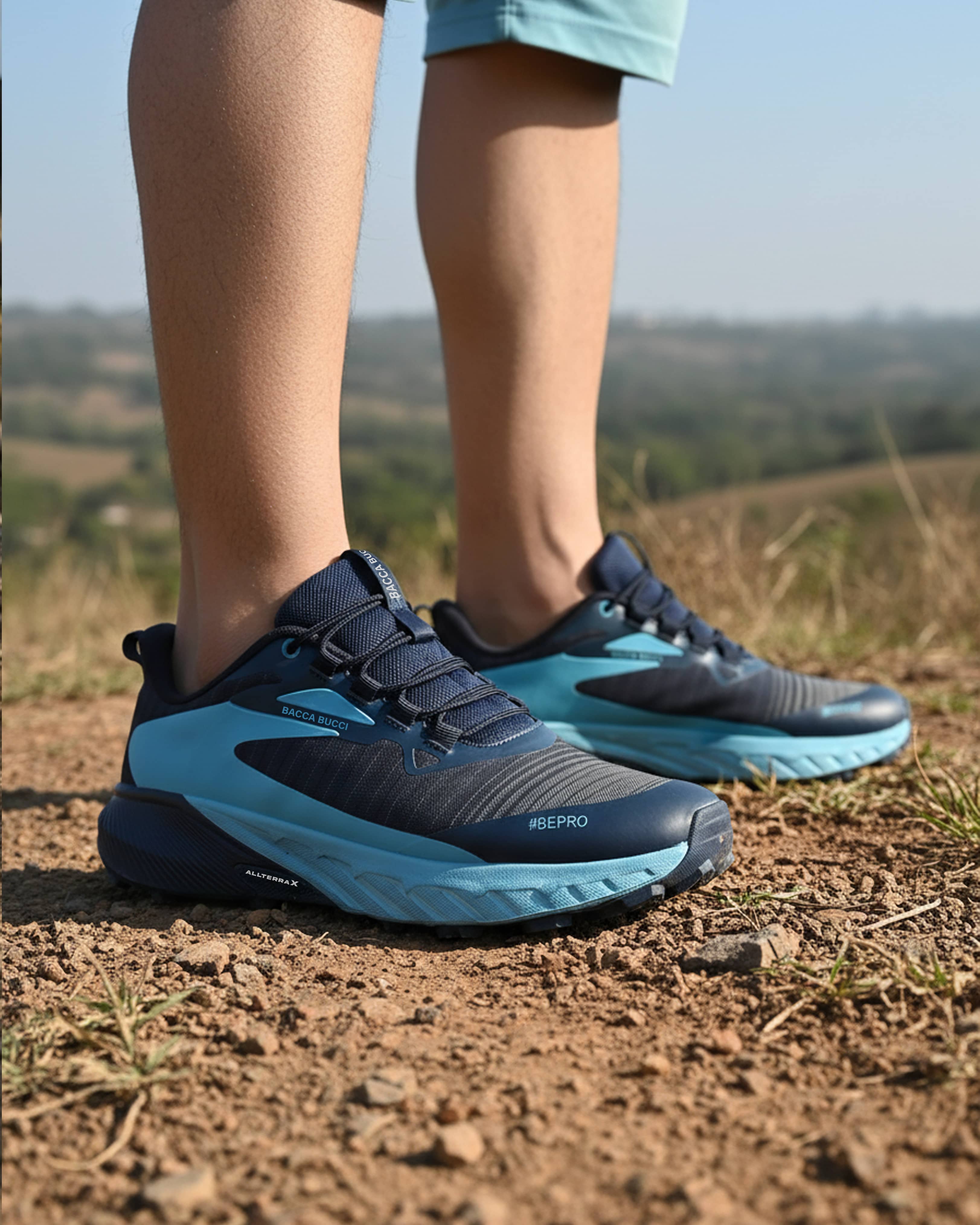 Bacca Bucci TrekZON Trekking & Trail Running Shoes with AllTerraX Grip Outsole