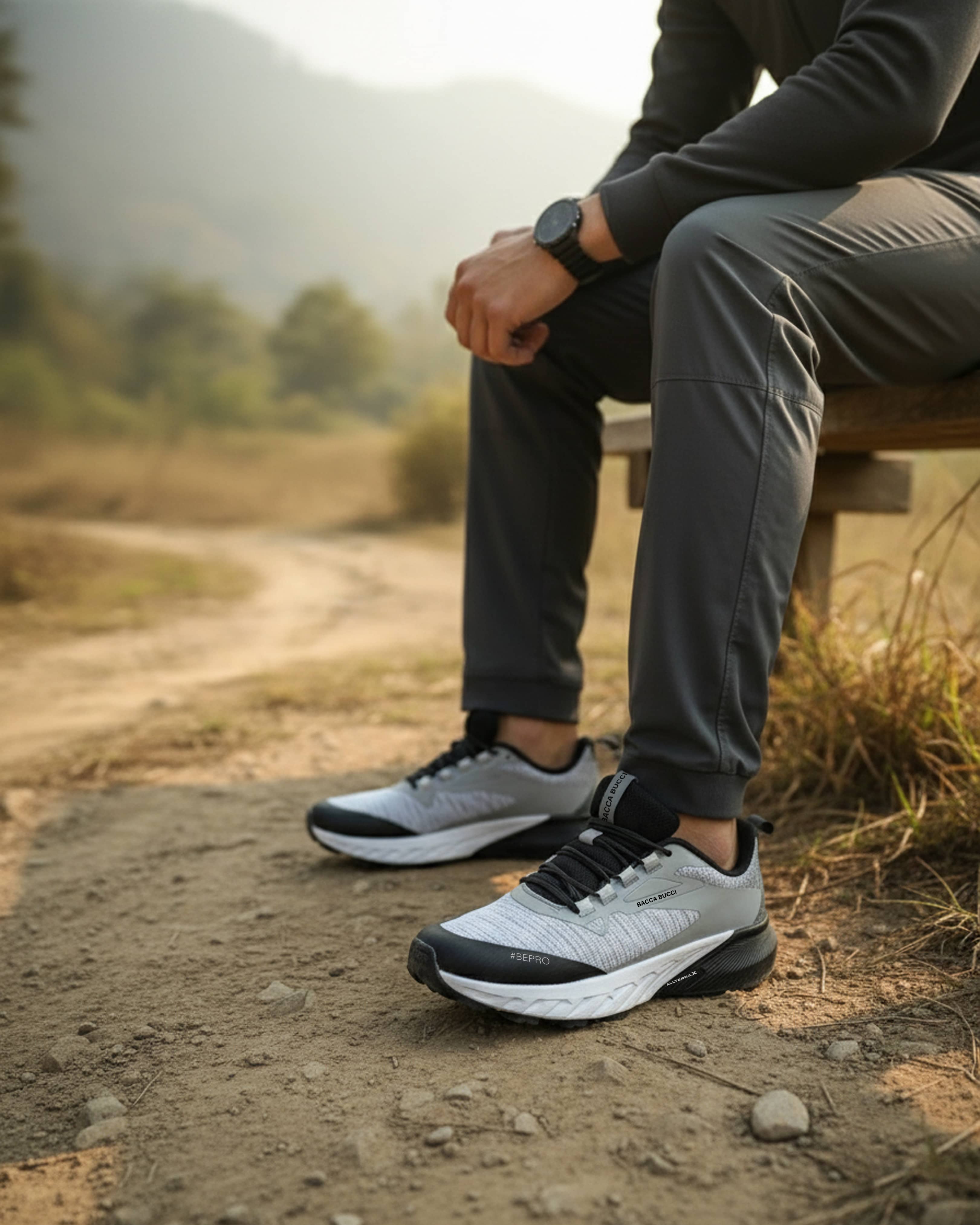 Bacca Bucci TrekZON Trekking & Trail Running Shoes with AllTerraX Grip Outsole