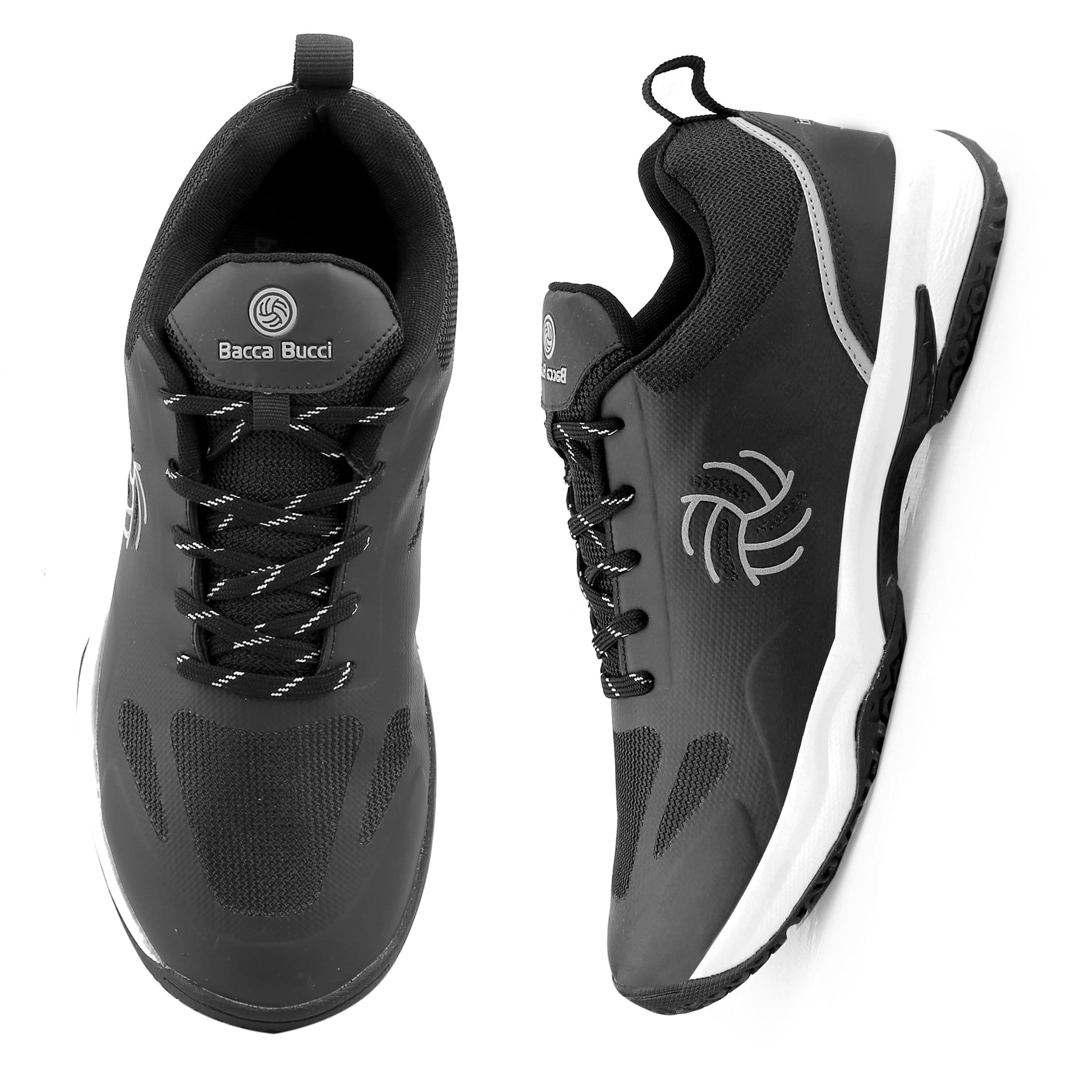 Bacca Bucci SMASHTREK All Court Badminton Shoes with Memory Padded Insocks and Arch Support